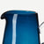 sea blue glass pouring jug