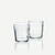 clear glass whisky glasses