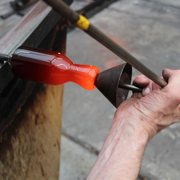 handblown perfume bottle by michael ruh