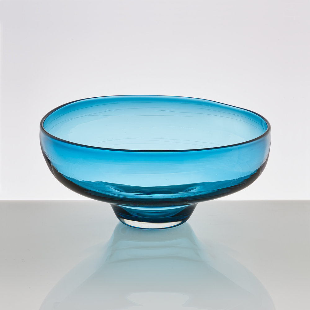 hand blown decorative bowl