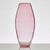 Textured glass vase