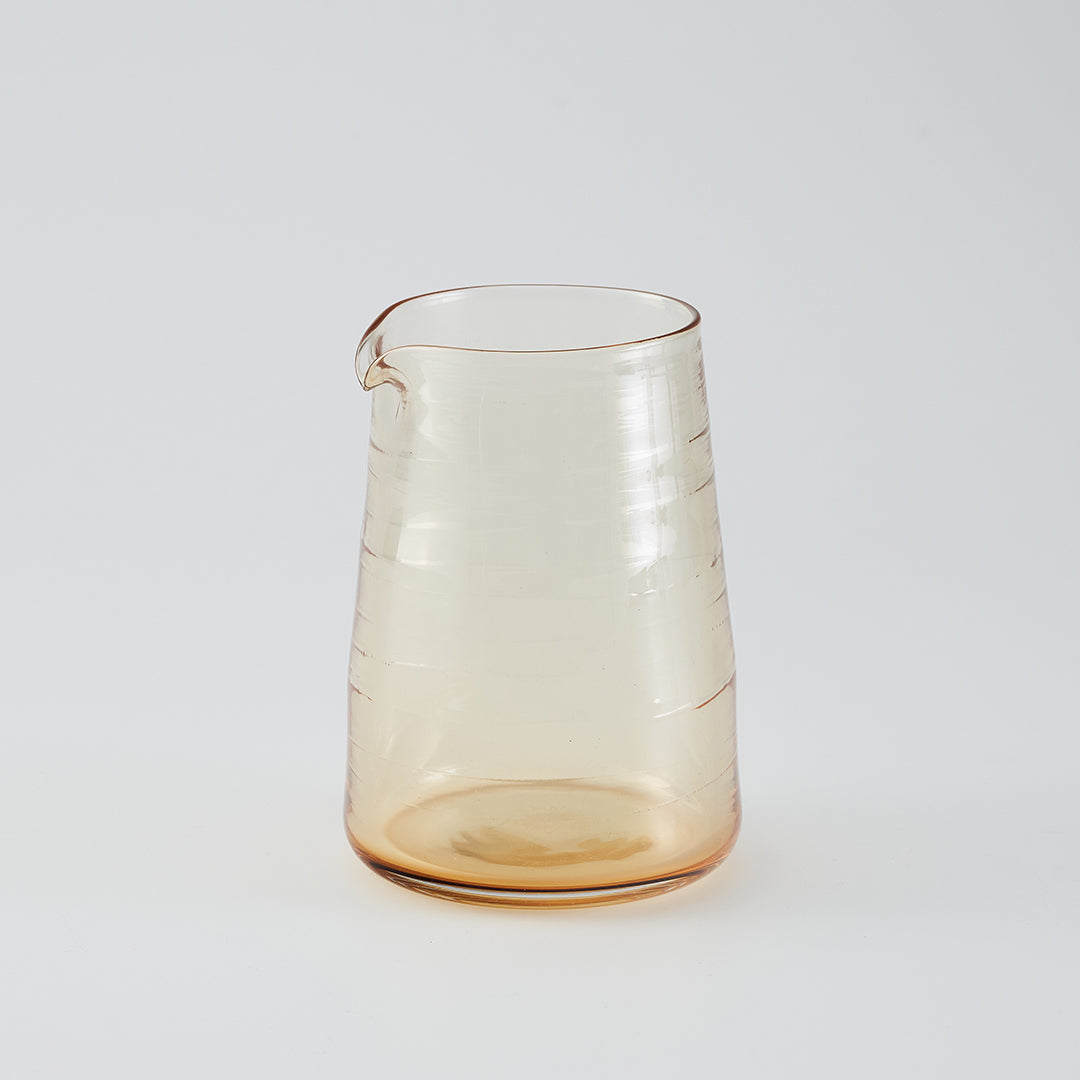 glass jug for cream 