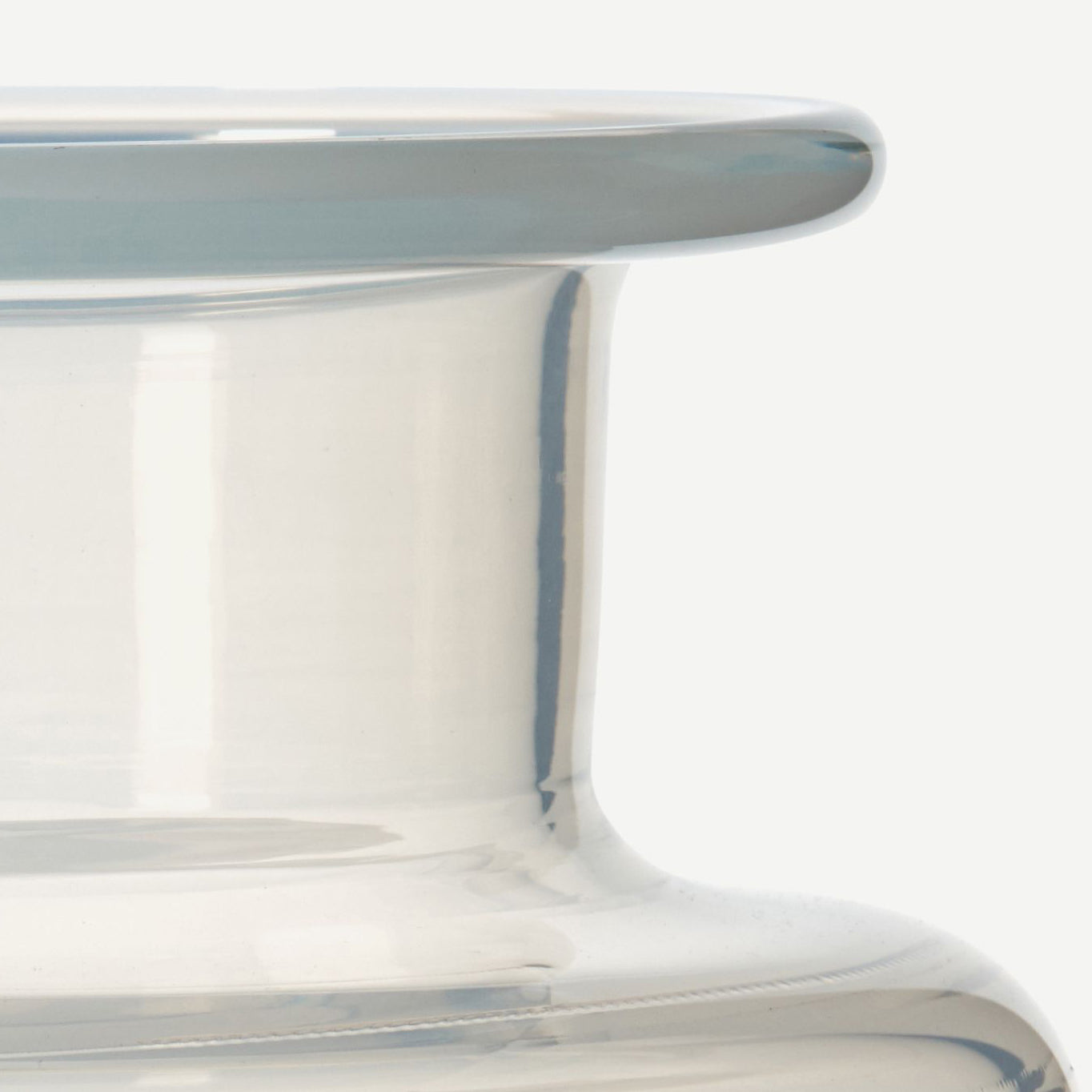 Alabaster apothecary glass vase