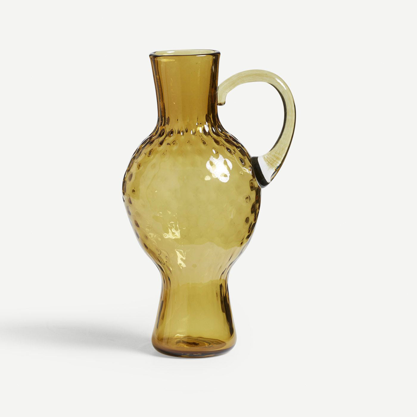 Handblown Glass Jug Vase