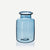 blue glass jar