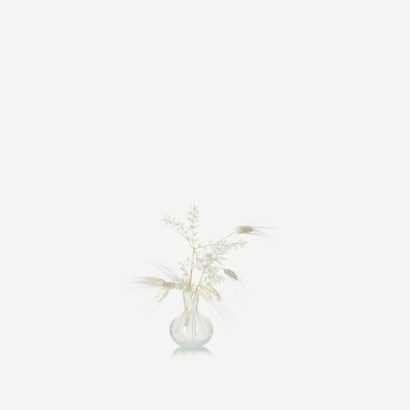 small glass modern roman vase 