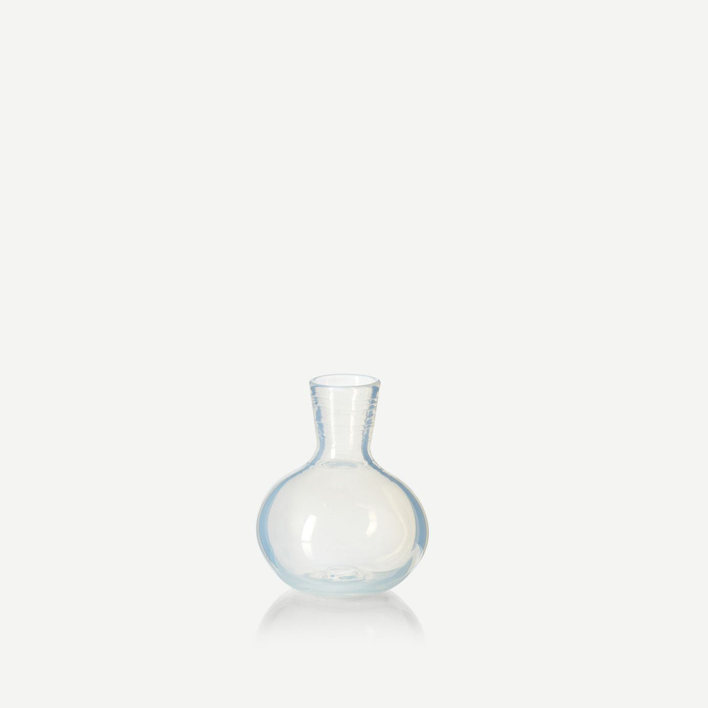 small glass modern roman vase 