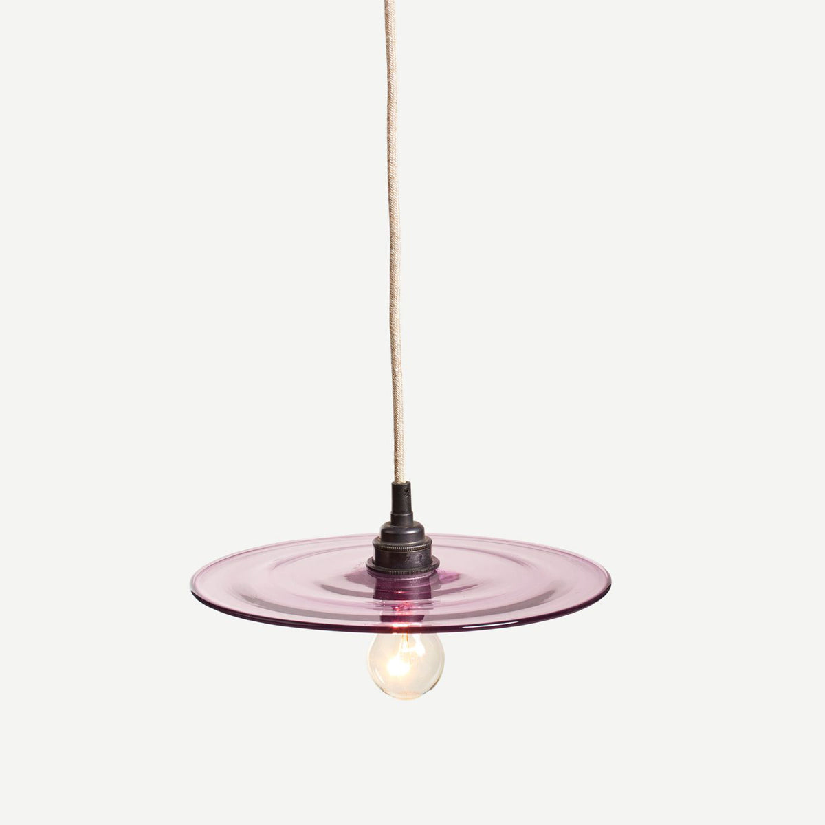 glass pendant light