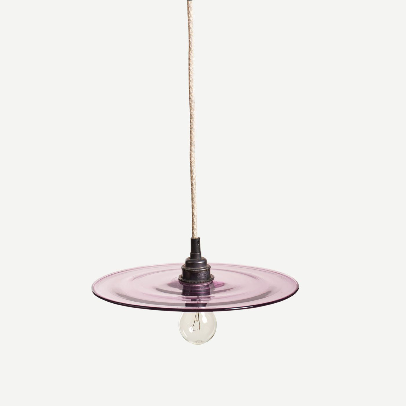 glass pendant light