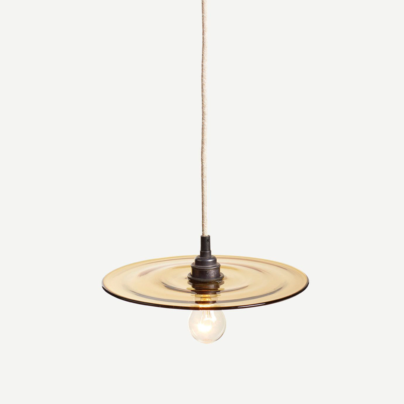 glass pendant light
