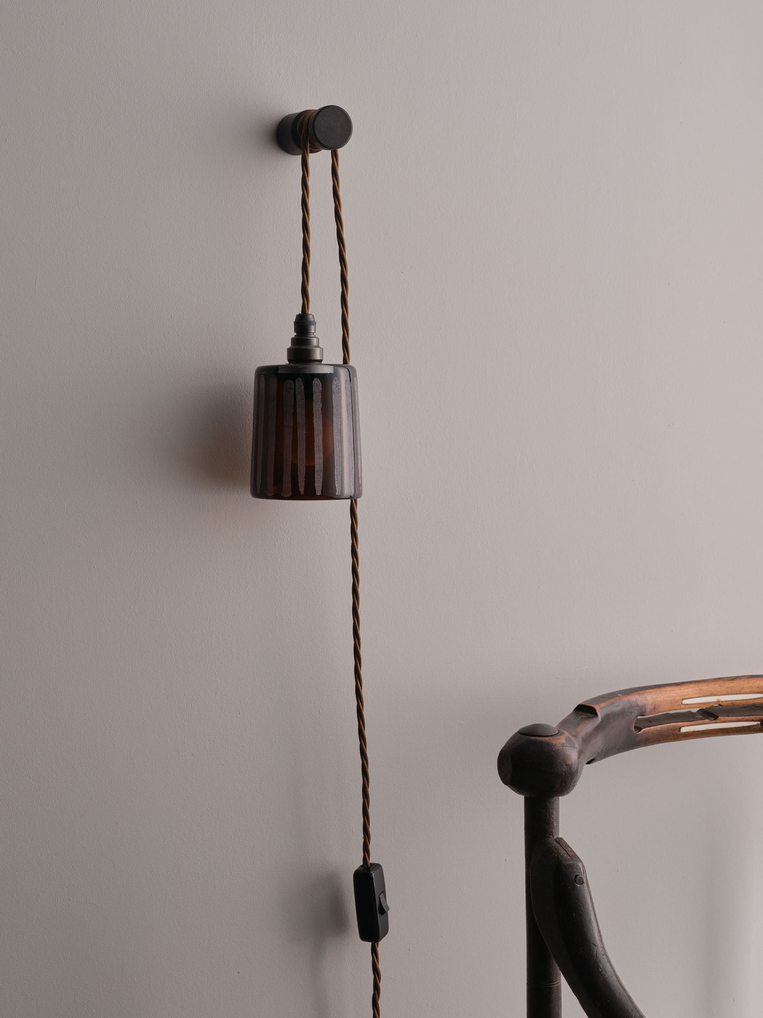 Steel Blue Marquis Wall Light