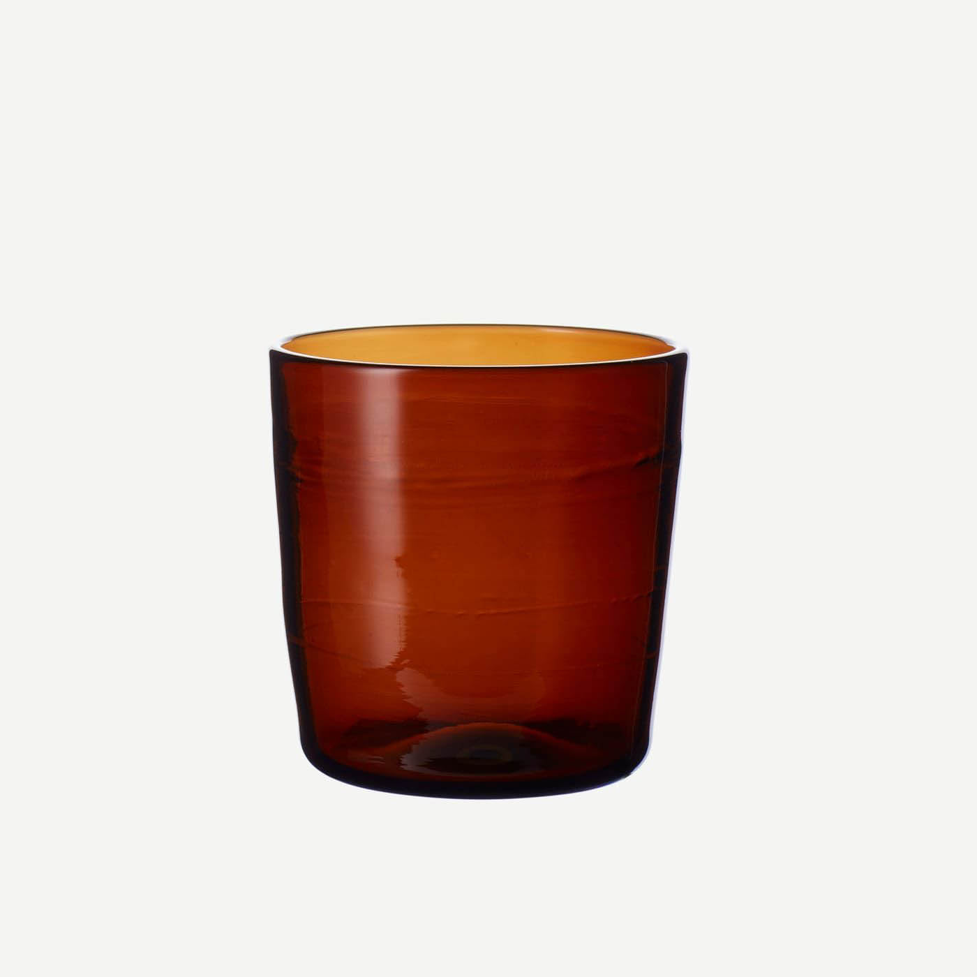 short glass tumbler