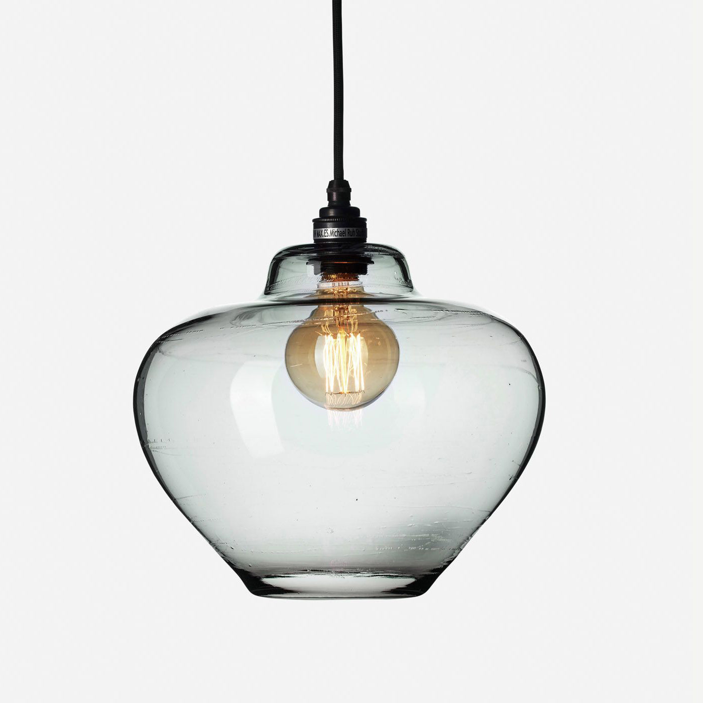 glass pendant light