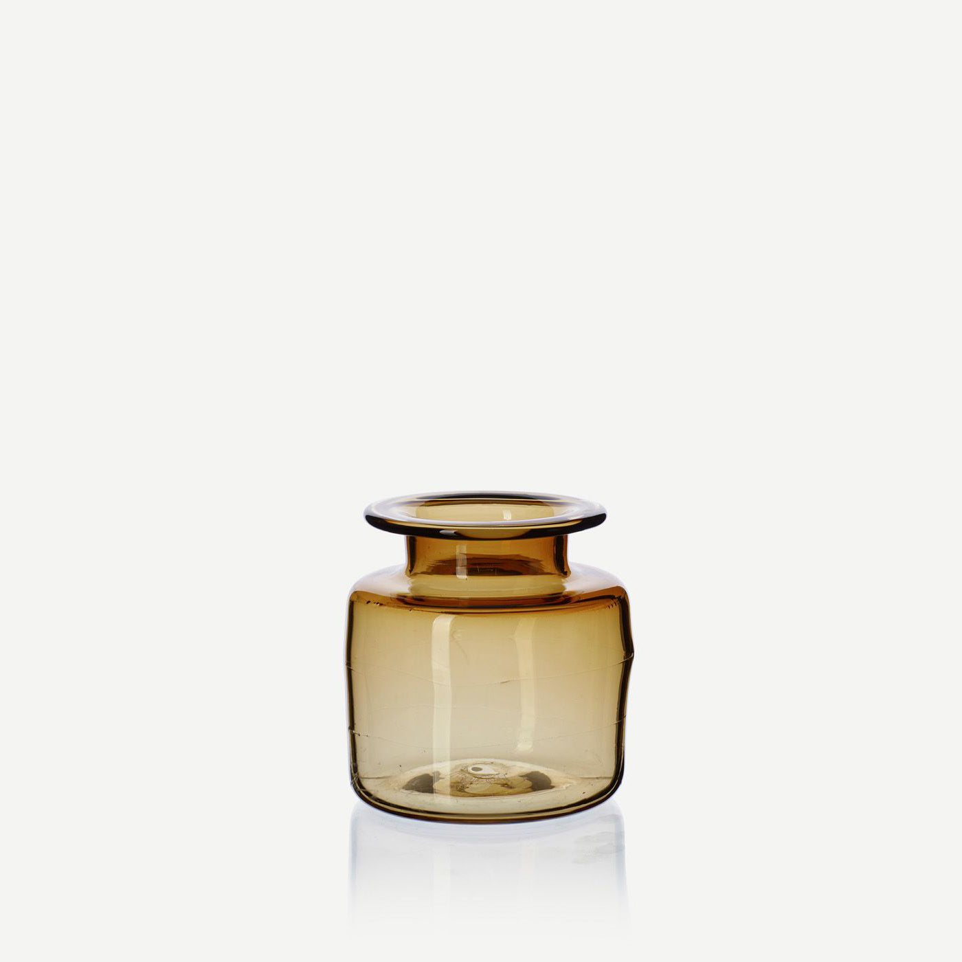 small sand apothecary glass vase