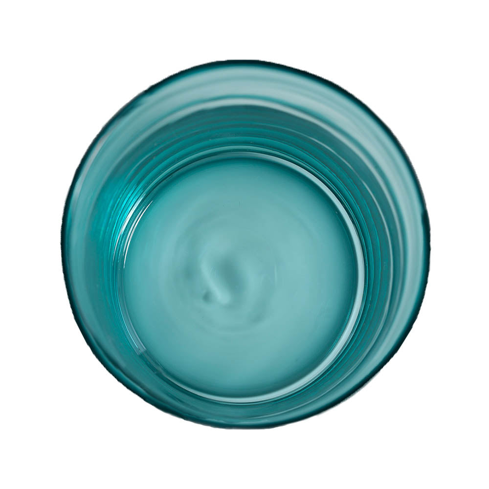 turquoise glass swatch
