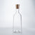 clear glass decanter