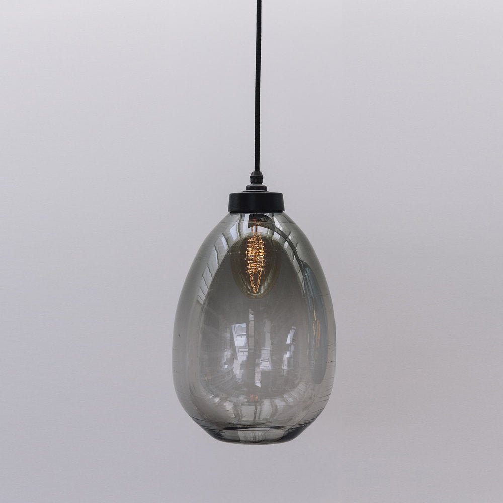 large glass hanging pendant light