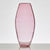 recycled pink glass vase