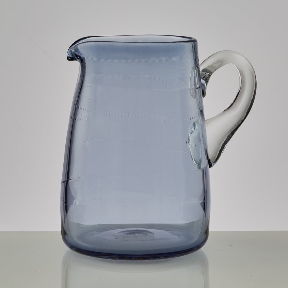 blown glass jug