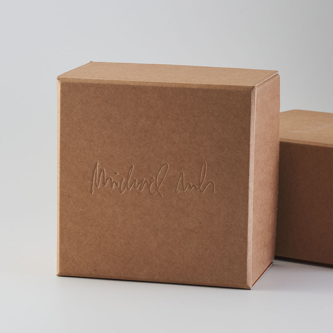 brown cardboard gift box