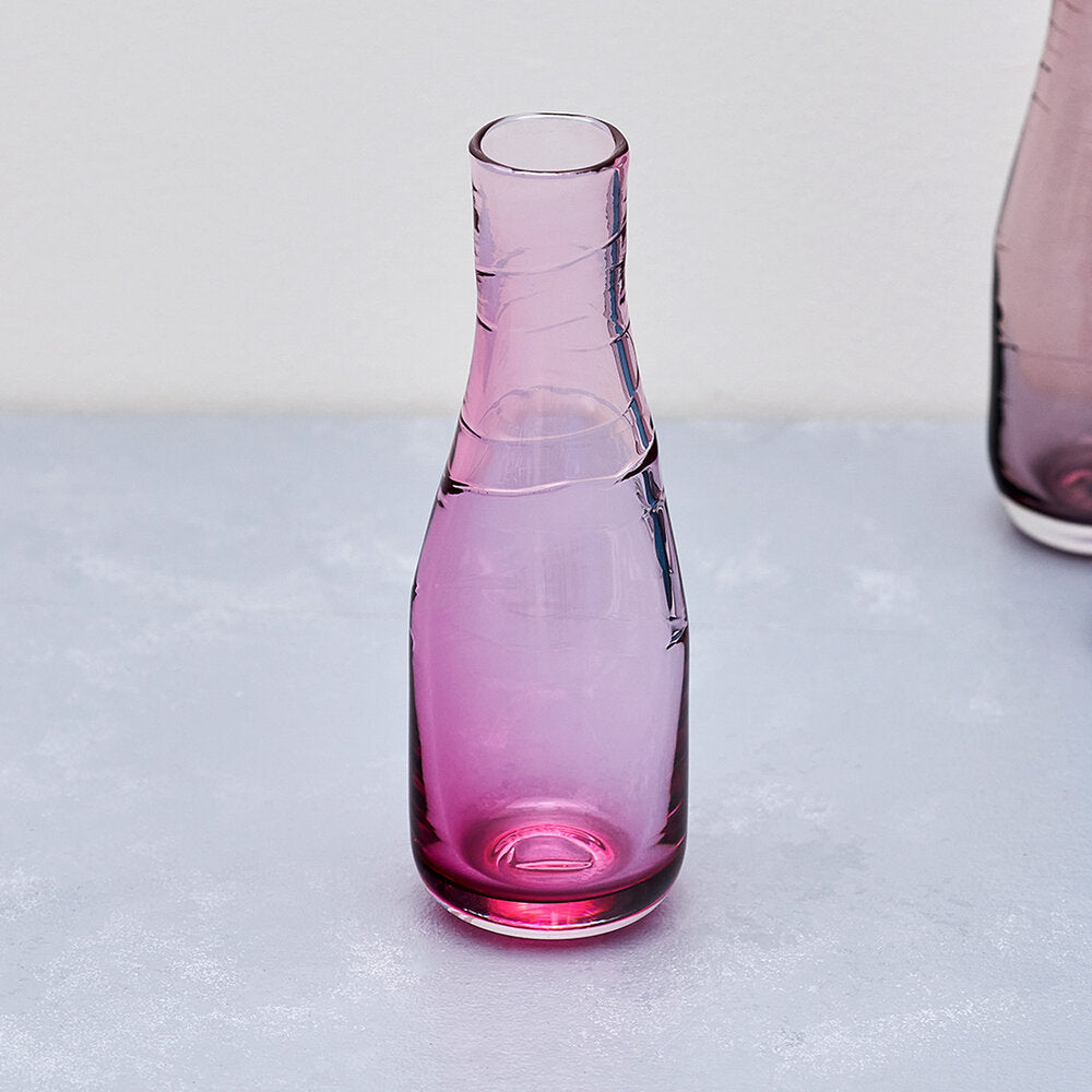 Small Pink glass vase