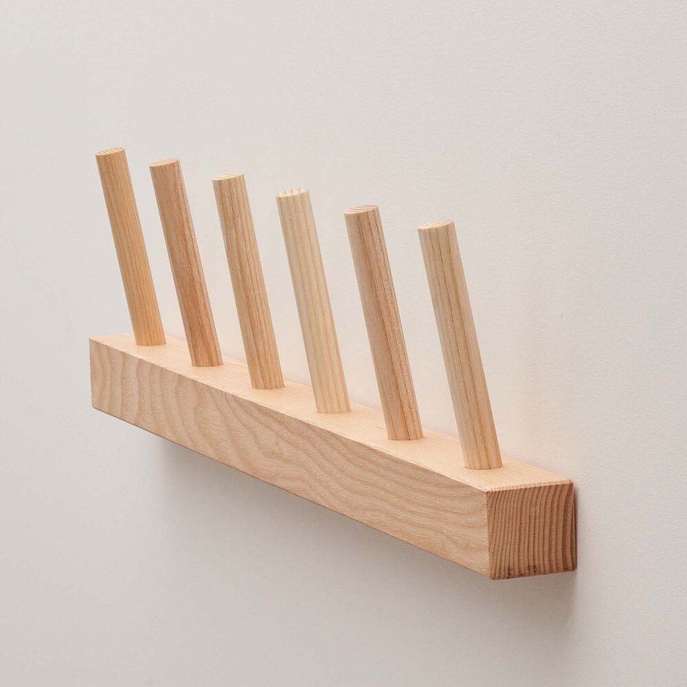 mountable wall rack for drinking glassses
